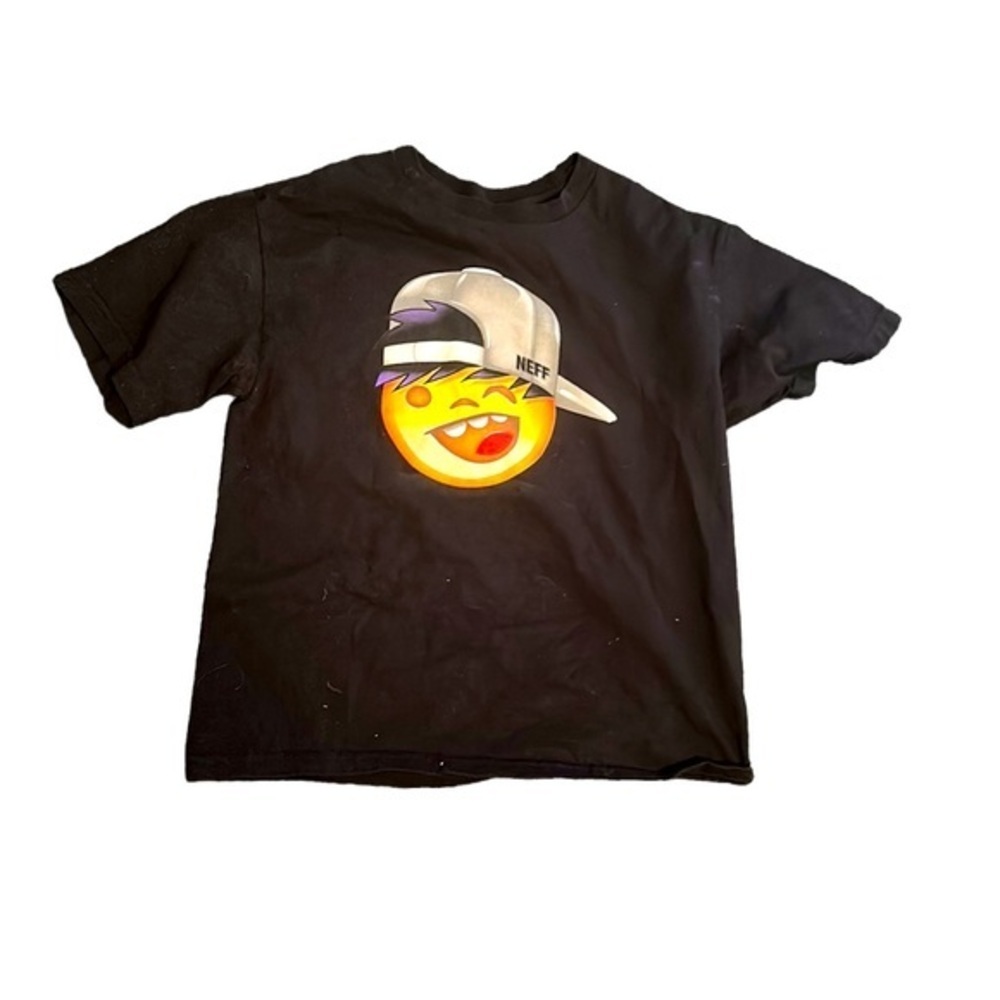 Neff Black Graphic Tshirt L